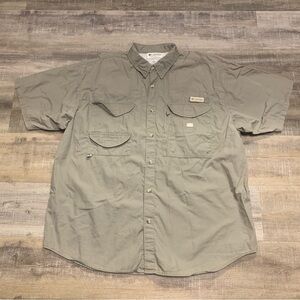 Columbia PFG XL Vented Button Up Shirt Golf Fishing Outdoor